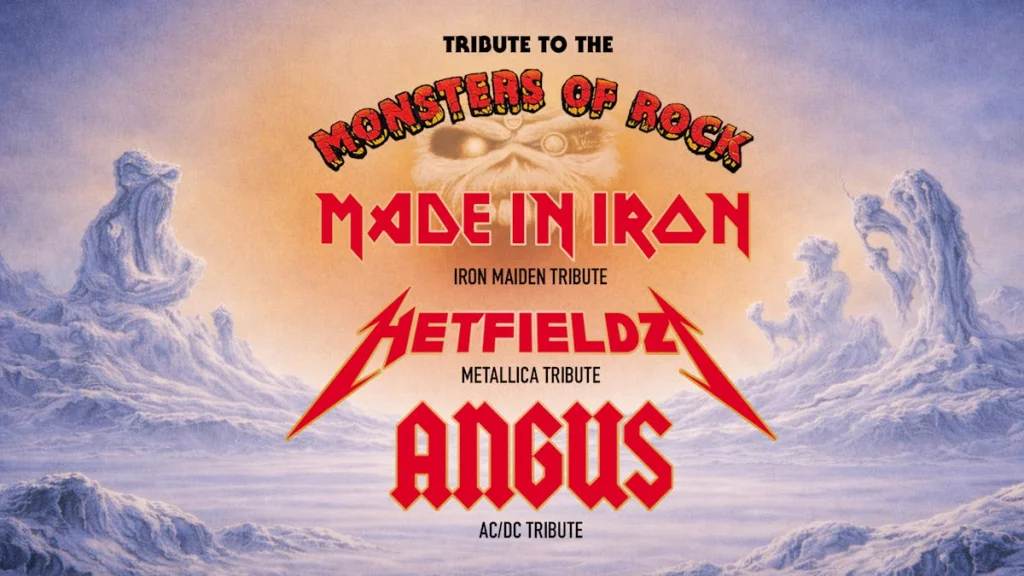 Tribute to Monsters of Rock: HETFIELDZ+ANGUS+MADE IN IRON