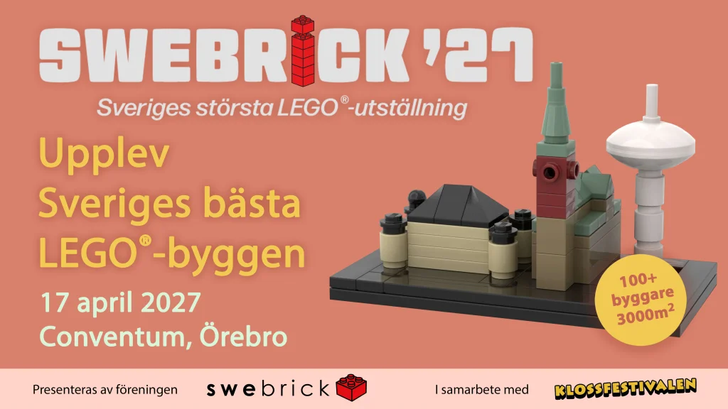 SWEBRICK´27 - Sveriges största Legoutställning