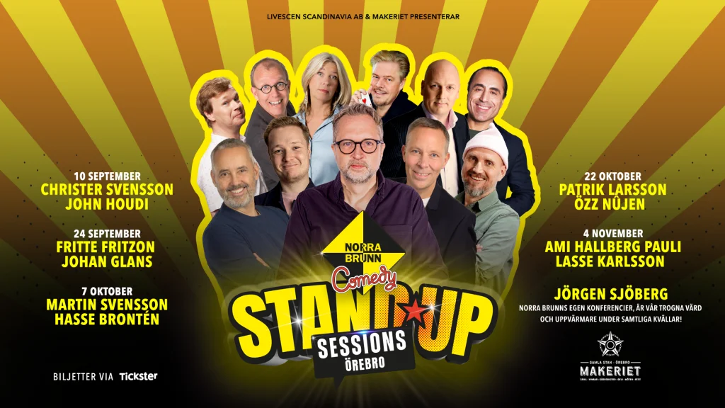 Norra Brunn Comedy Standup Sessions