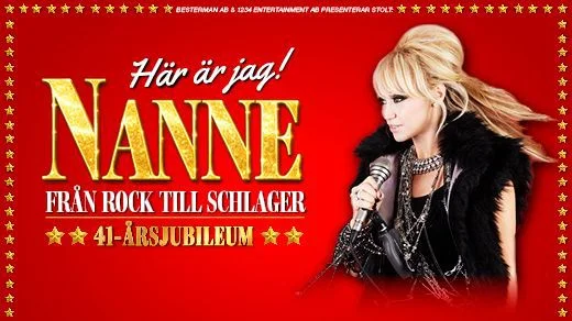 Nanne Grönvalls jubileumsturné – Här är jag