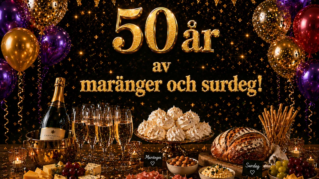 Euskefeurat – 50 år av maränger & surdeg